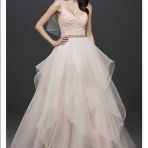 Garza Gown David’s Bridal Size 16W NEW